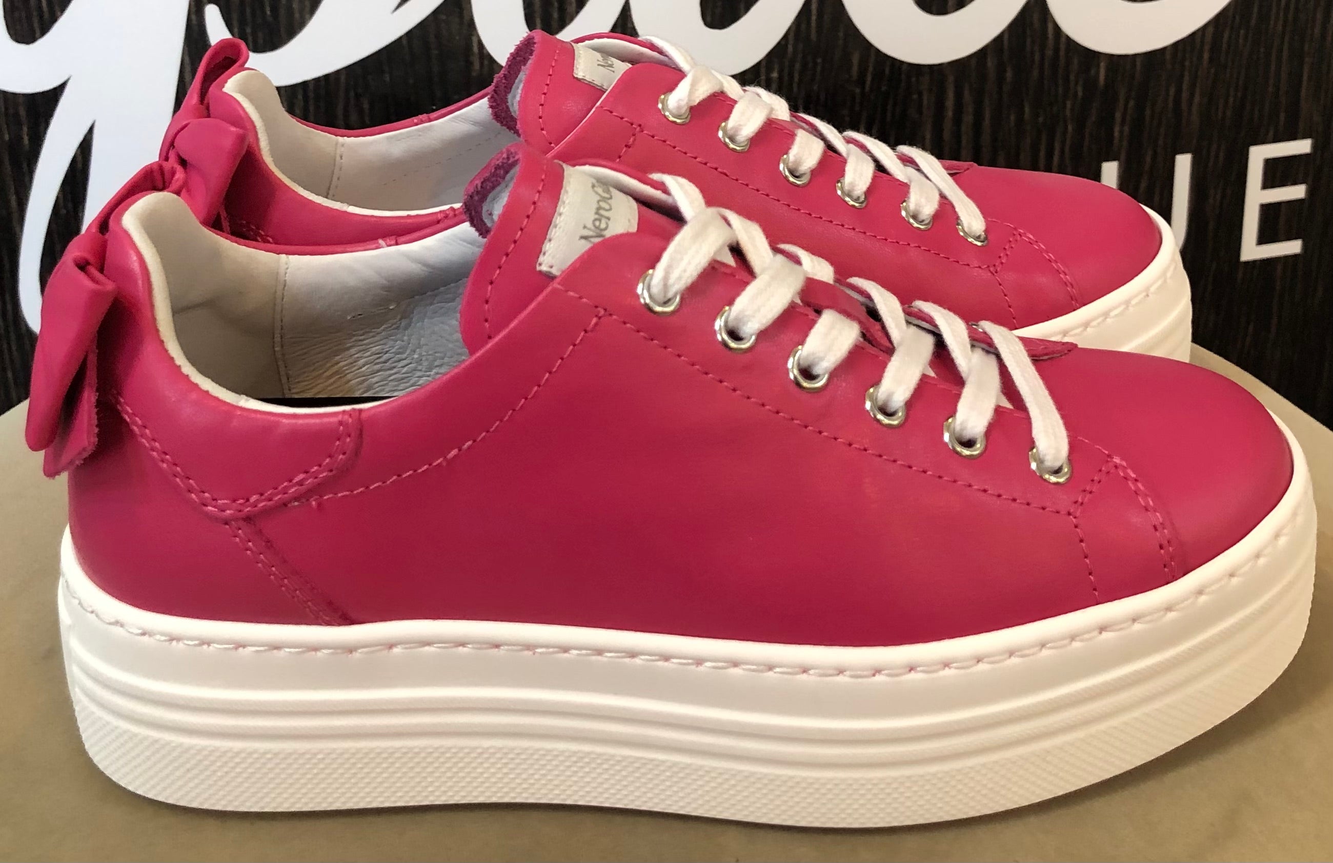 NeroGiardini Cerise Pink Trainer 24028