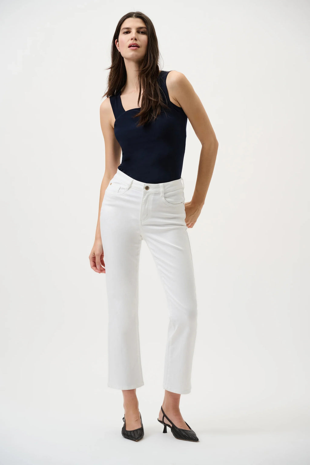 Joseph Ribkoff 261995 White Margot jean