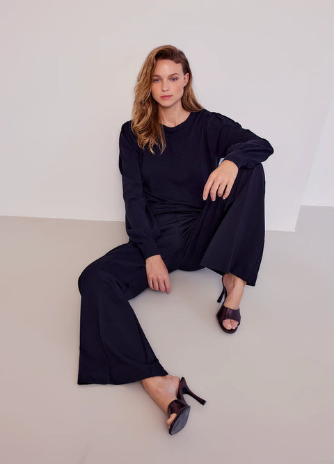 Summum Marsiel black sweater