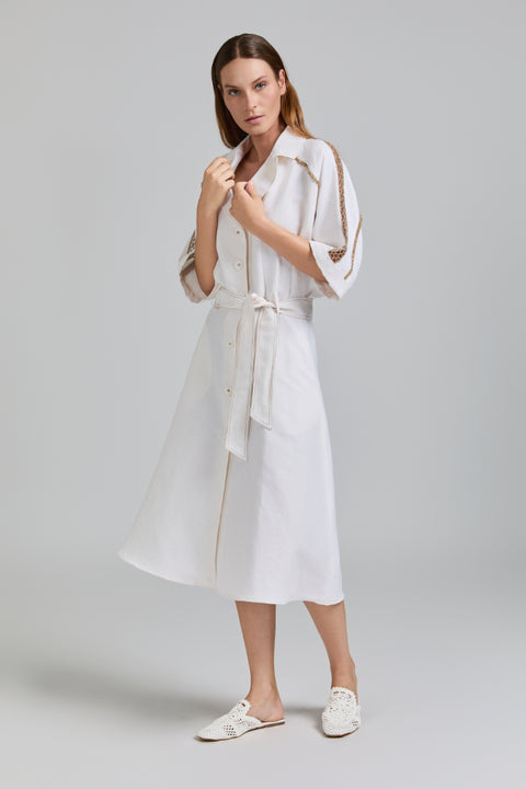 TC Cream Dress U158