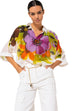 Caroline Biss floral blouse