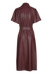 Caroline Biss Wine Dress