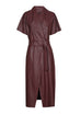 Caroline Biss Wine Dress