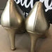 Lodi gold court shoe 23246