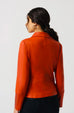 Joseph Ribkoff 233926 Tandoori Notched Collar Jacket