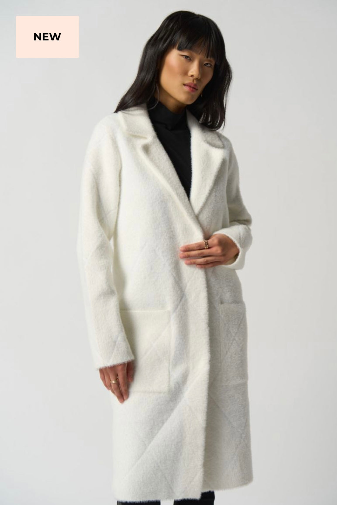 Joseph Ribkoff 233951 Vanilla Coat 1761