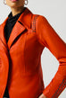 Joseph Ribkoff 233926 Tandoori Notched Collar Jacket