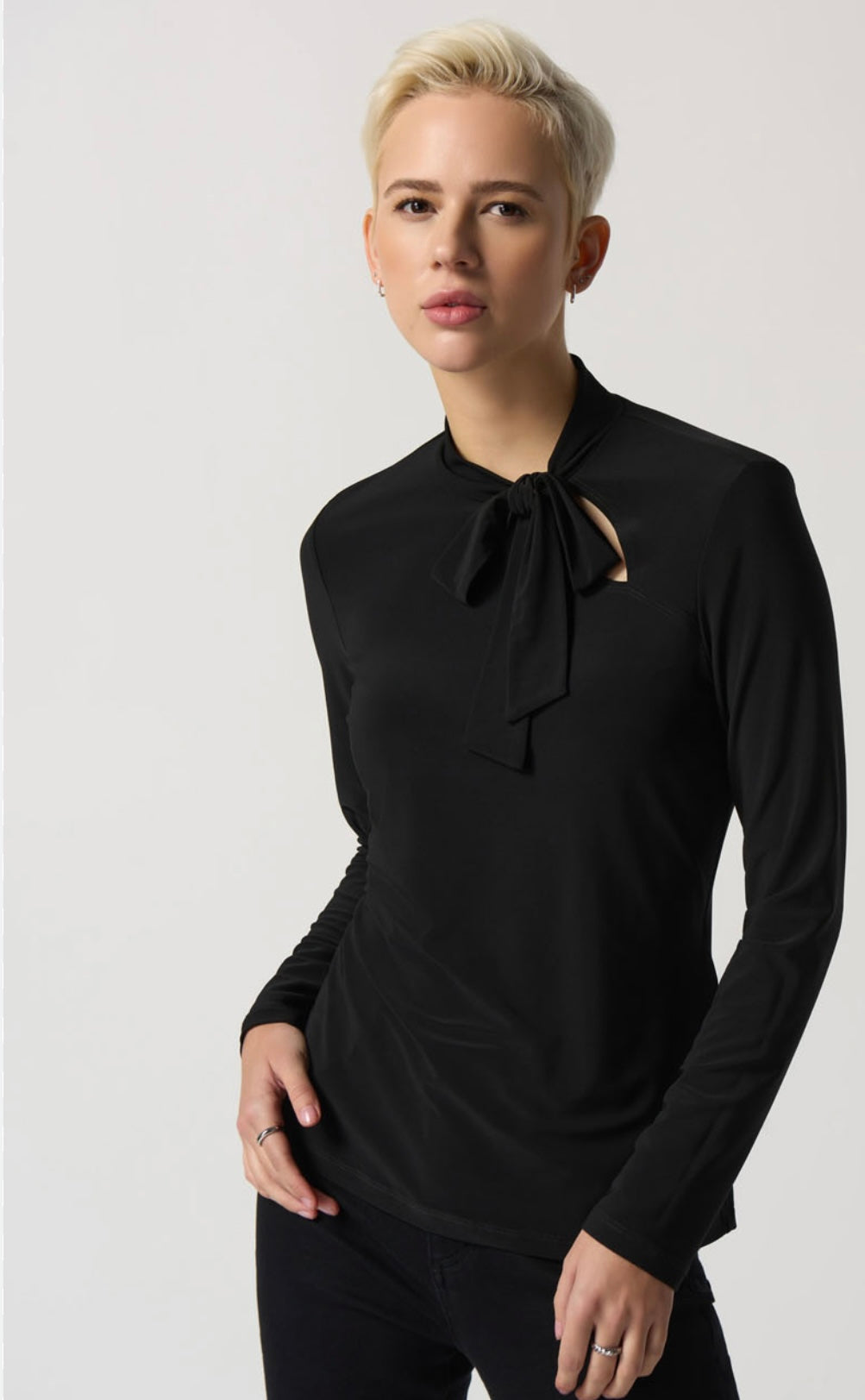 Joseph Ribkoff black blouse 233132