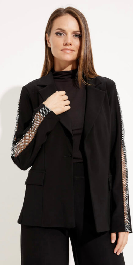 Joseph Ribkoff 233748 Mesh Sleeve Blazer