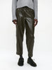 Jane Lushka Daphne eco leather pants ARMY