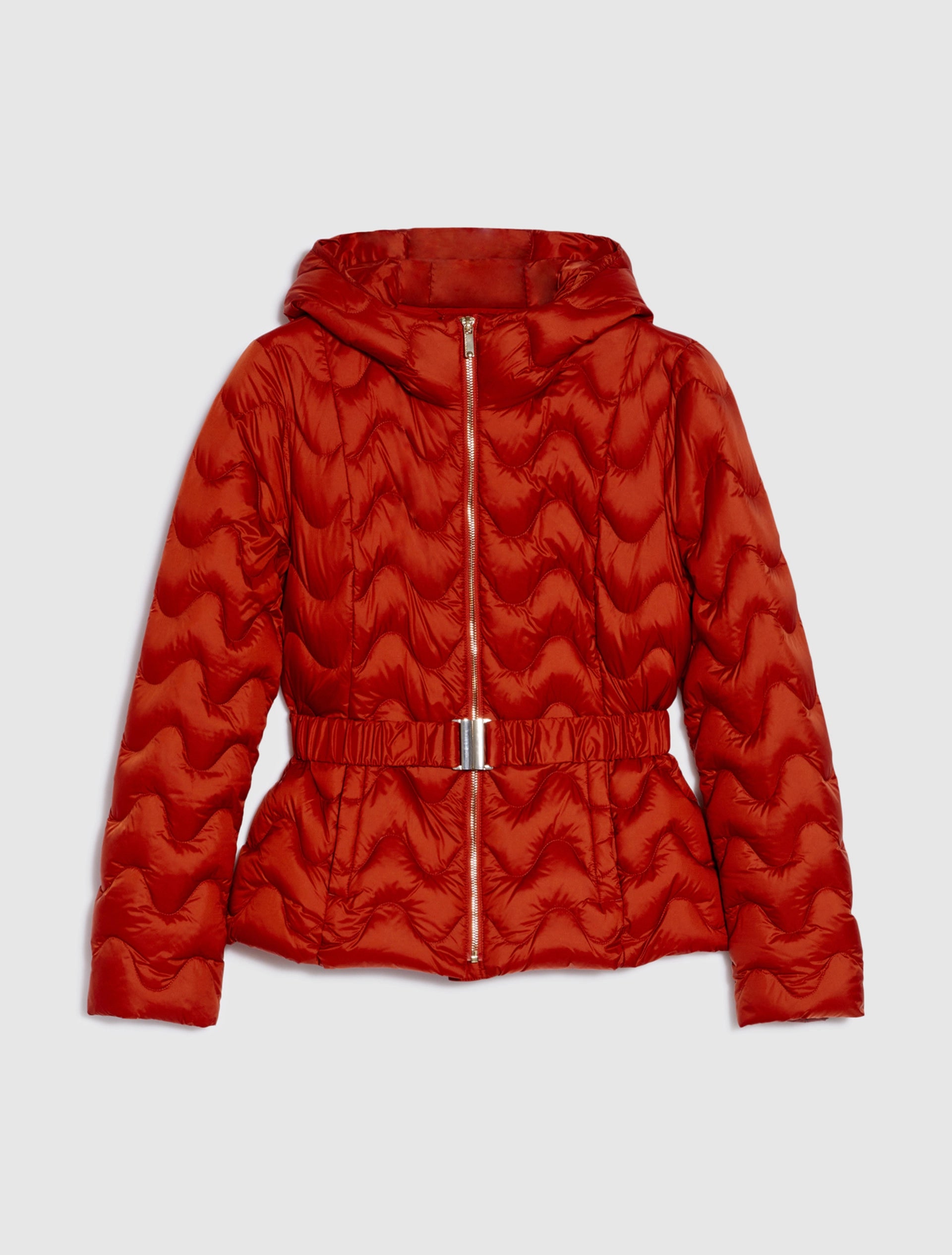 PB 0123 PESCARA Quilted jacket Terracotta