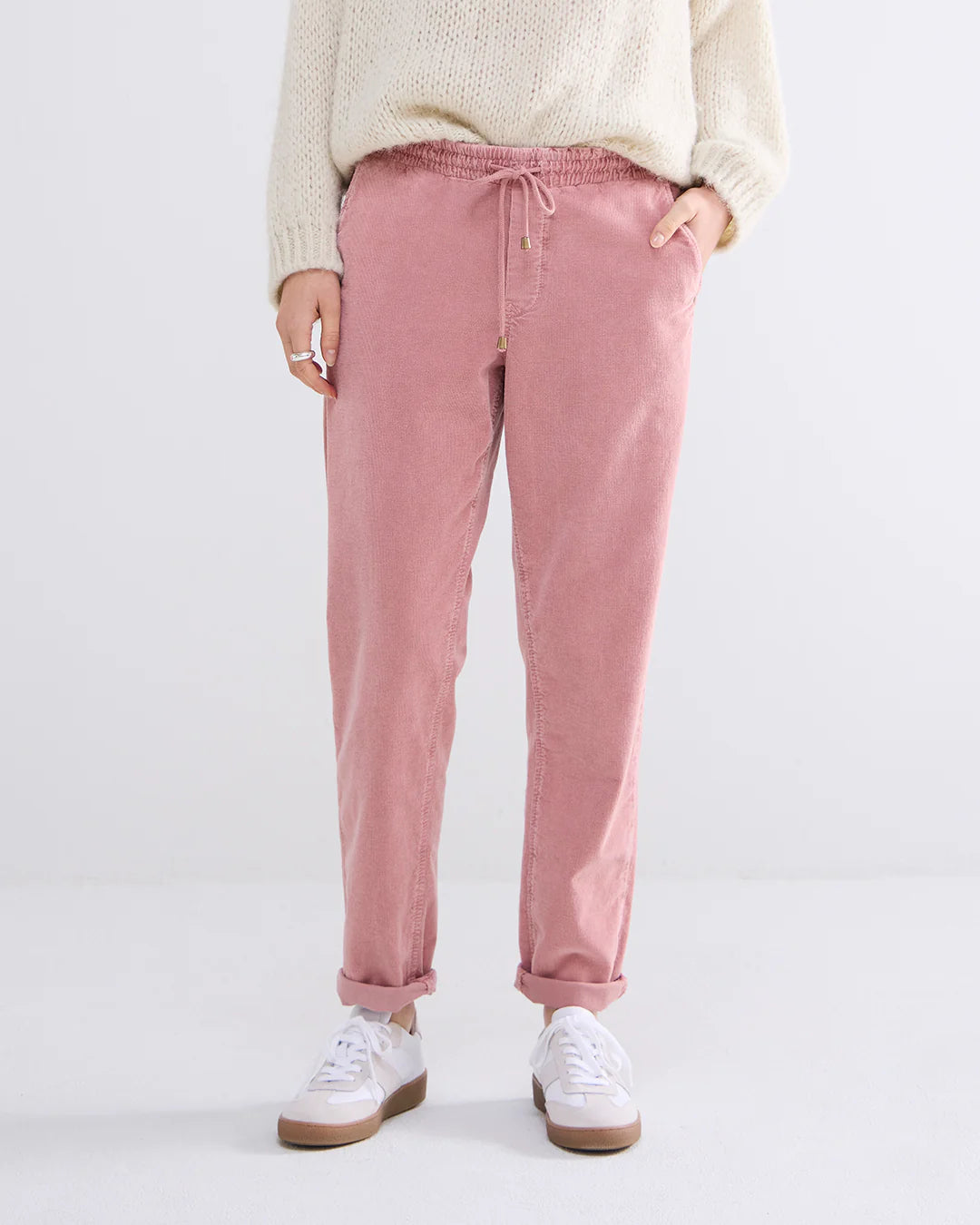 Summum chino pink cord 12153