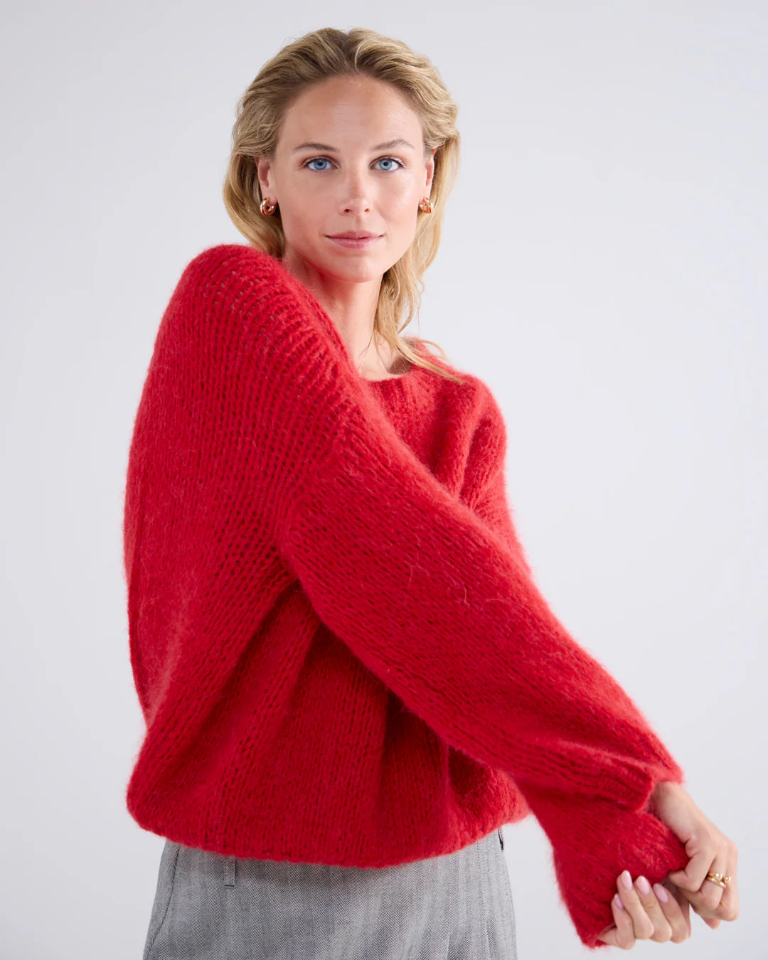 Summum 8005 True Red Sweater