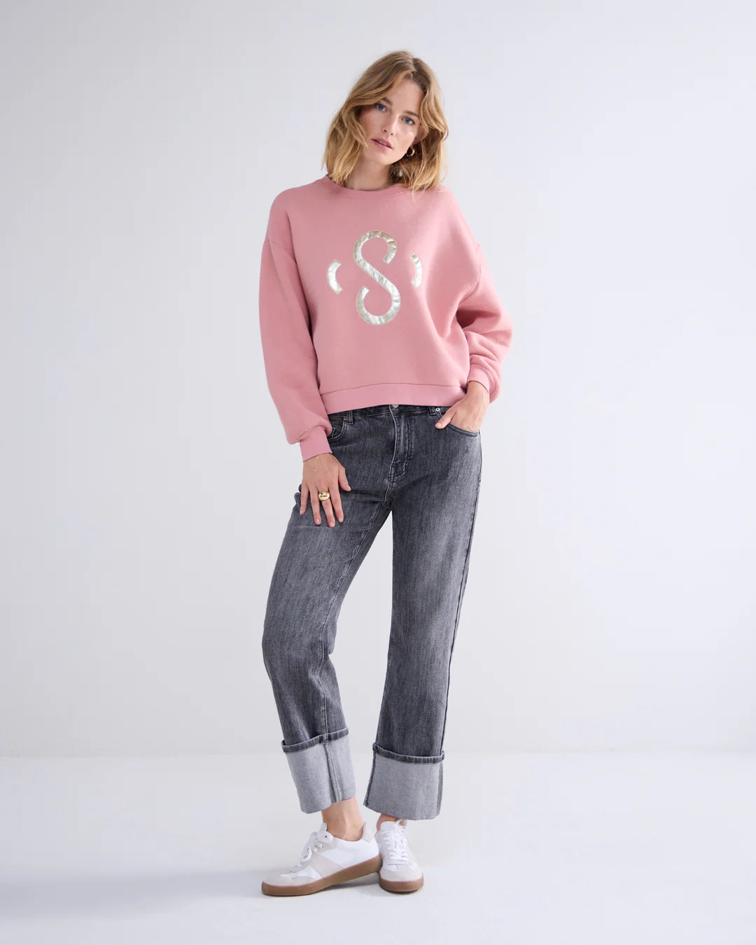 Summum Antique pink sweater