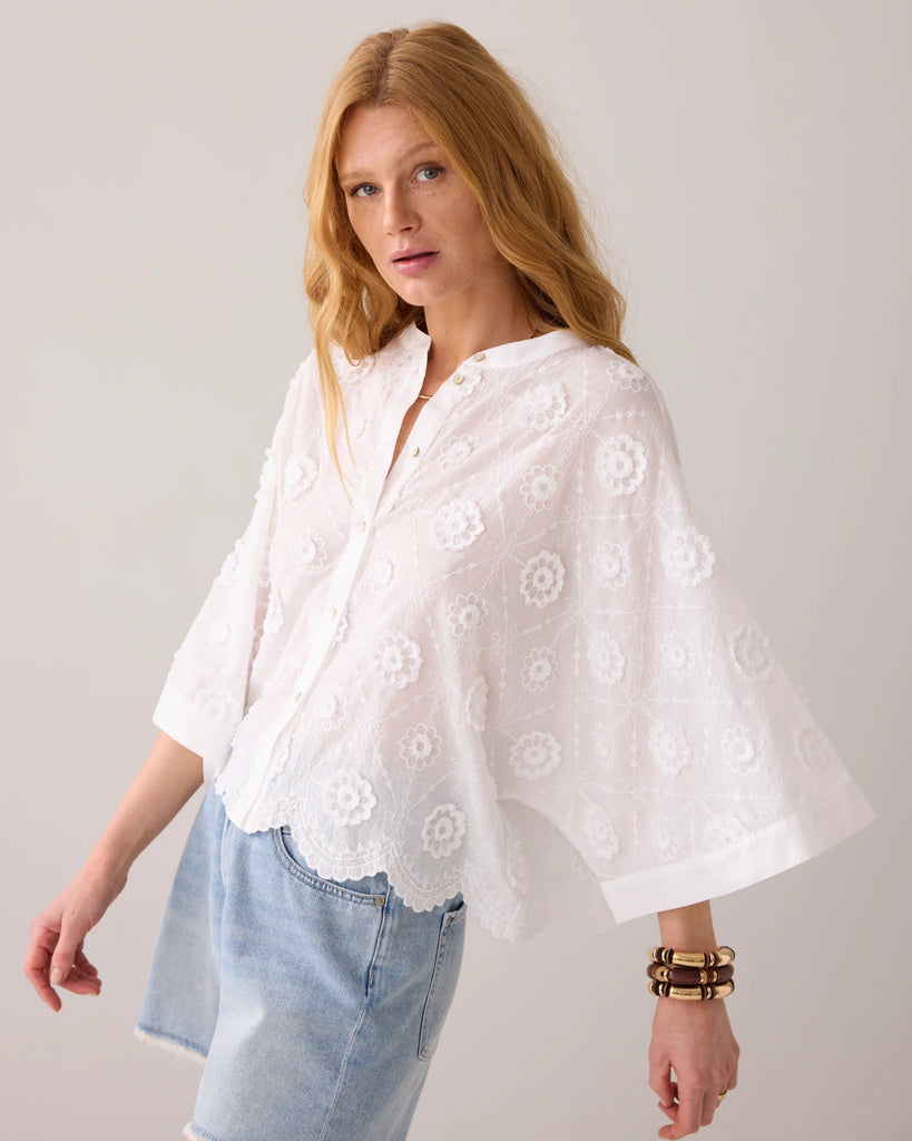 Summum white blouse 12183
