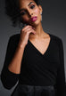 Joseph Ribkoff Black Dress 223721