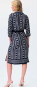 JOSEPH Ribkoff 231288 Chain Link dress
